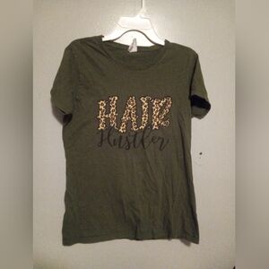 Green HAIR Hustler T-Shirt